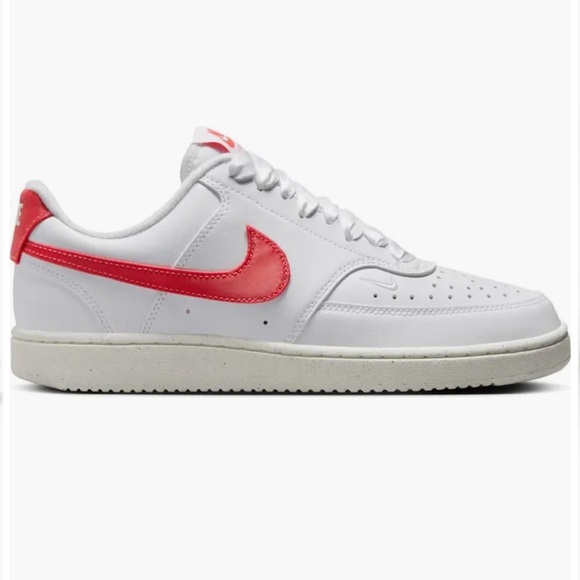 Nike Sneakers NWT Court Vision Low
Women white and magic ember in size 8.5 - Picture 1 of 16
